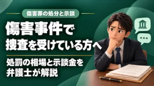 【傷害罪】処罰の相場、示談金、不起訴の可能性を詳しく解説の記事サムネイル